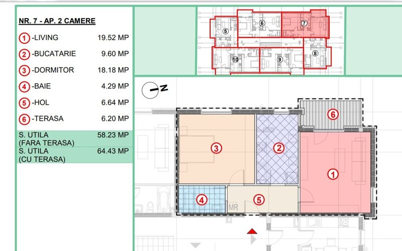 Popesti Primarie 2cam dec, et1, 65mp, 78500 E tva inclus